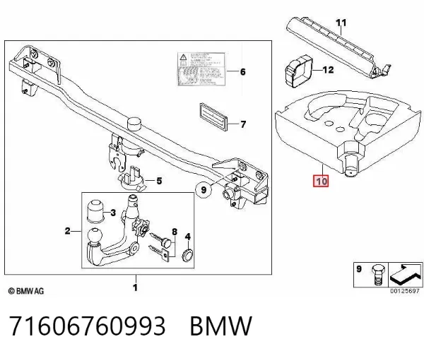  71606760993 BMW