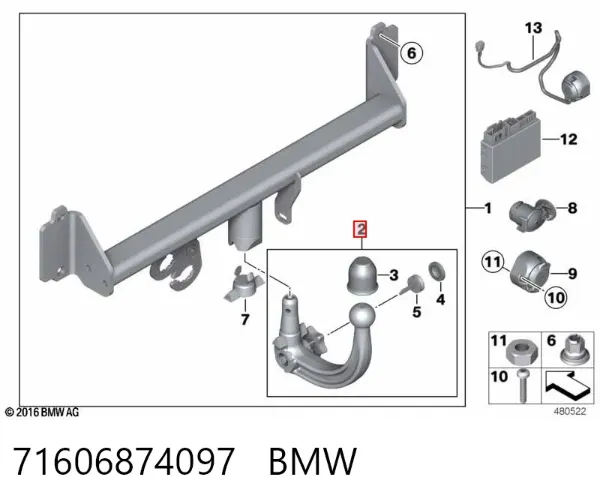  71606874097 BMW