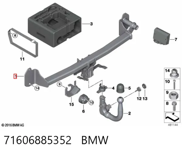  71606885352 BMW