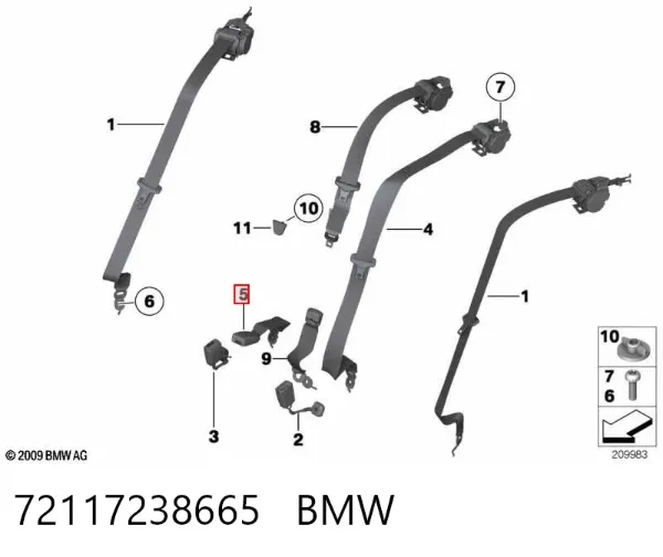  72117238665 BMW