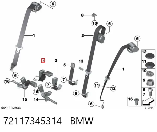  72117345314 BMW