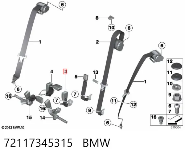  72117345315 BMW