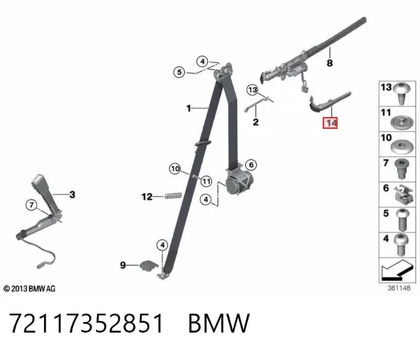  72117352851 BMW
