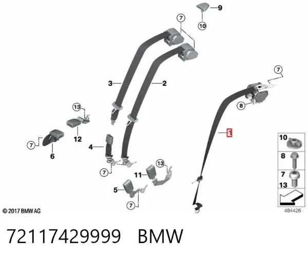 72117429999 BMW