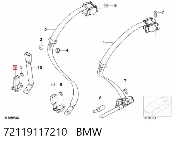  72119117210 BMW