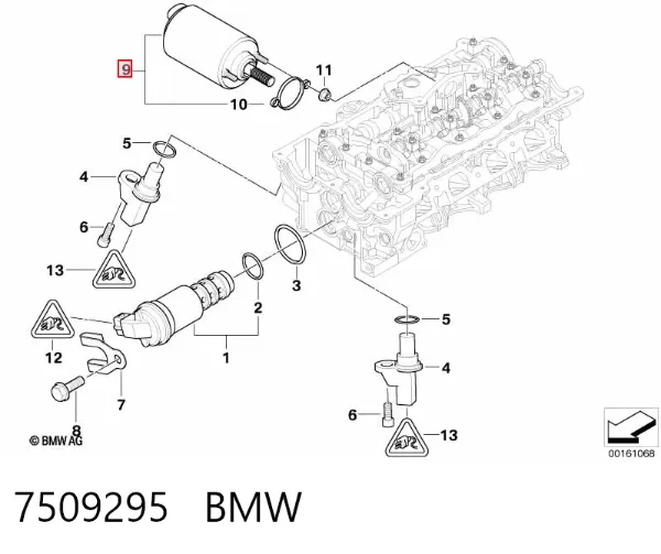 Датчик холостого ходу 7509295 BMW