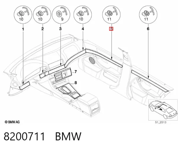  8200711 BMW
