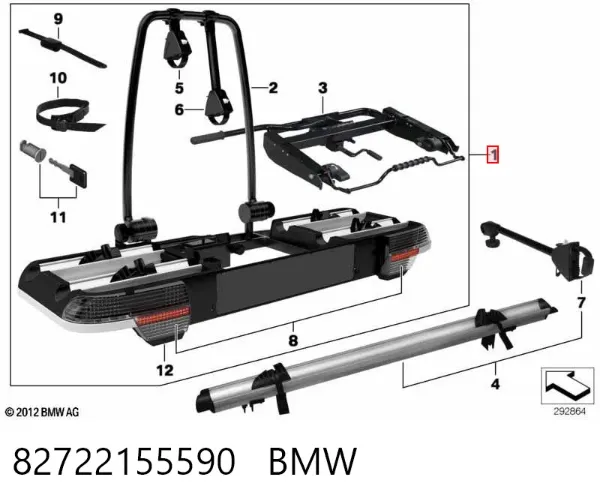  82722155590 BMW