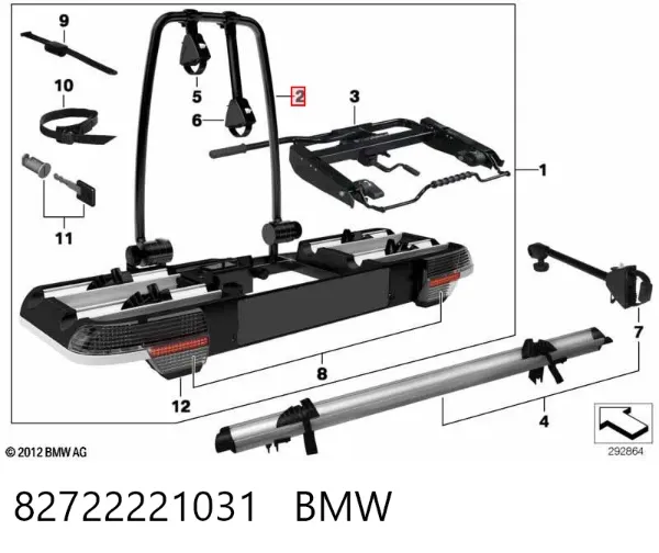  82722221031 BMW