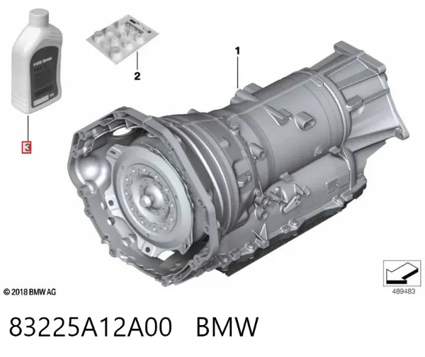 Масло трансмісії 83225A12A00 BMW