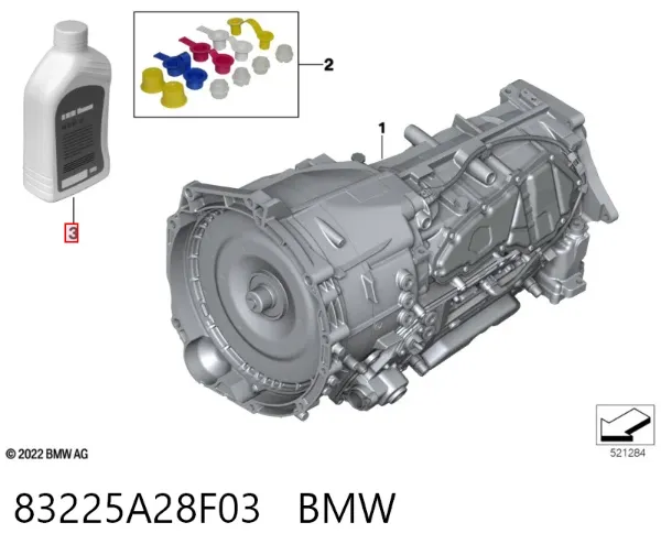 Масло трансмісії 83225A28F03 BMW