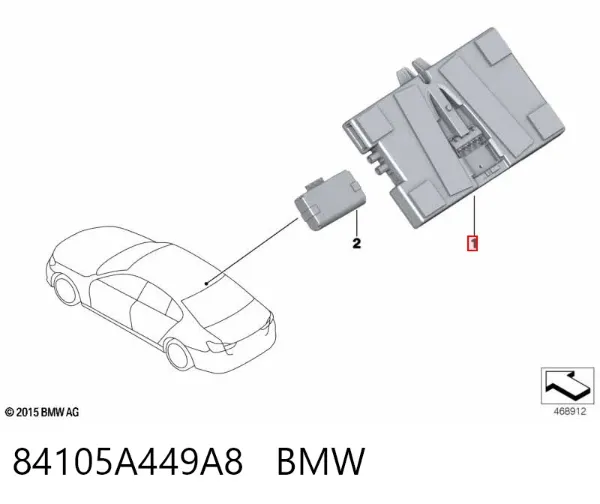  84105A449A8 BMW