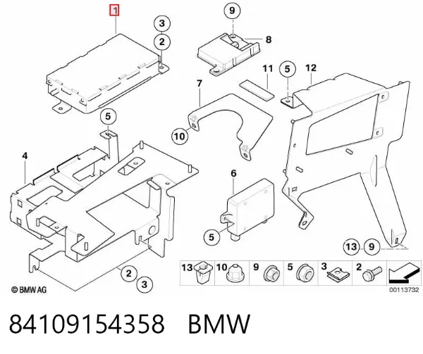  84109154358 BMW