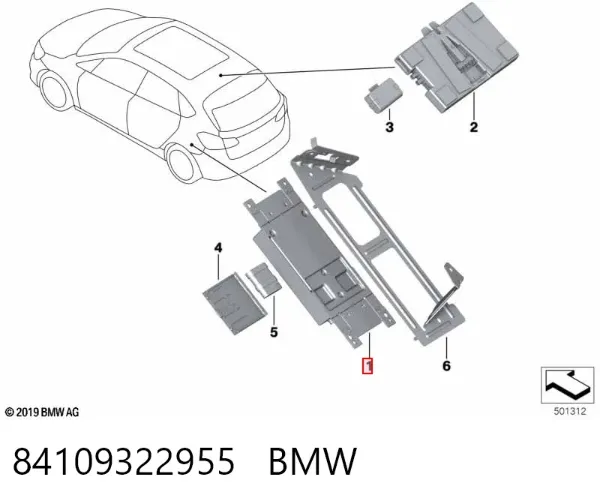  84109322955 BMW
