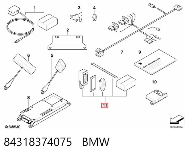  84318374075 BMW