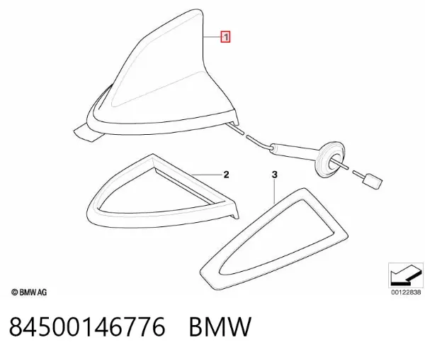  84500146776 BMW