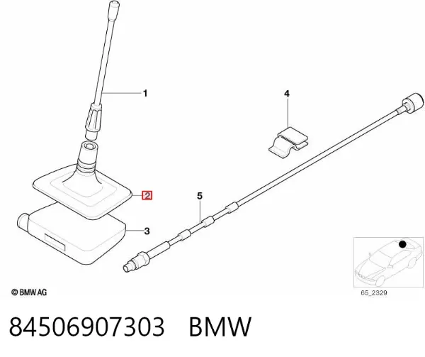  84506907303 BMW