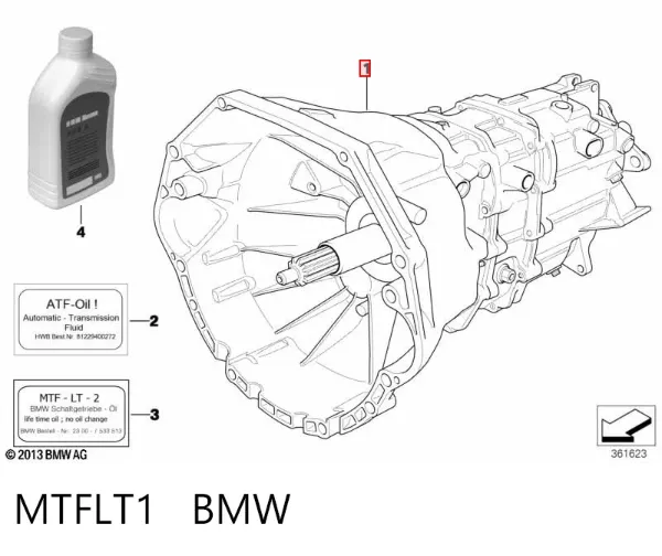 Коробка передач MTFLT1 BMW