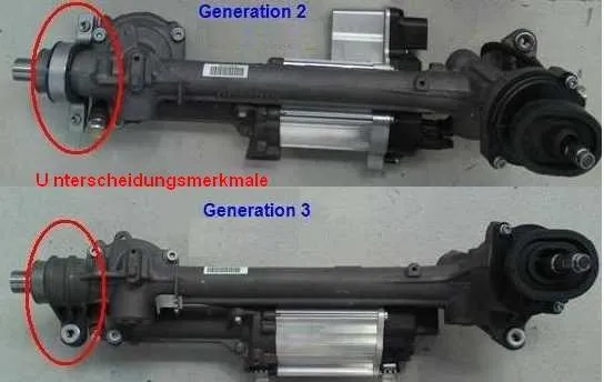 Рульова рейка 1K1423055GX VAG