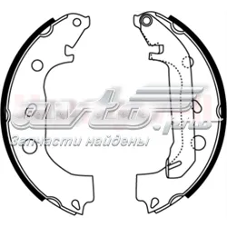 Колодки гальмові задні, барабанні 362416J Jurid/Bendix
