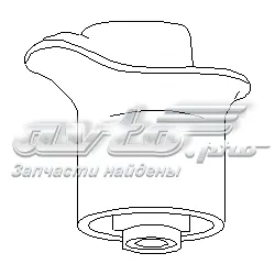 Сайлентблок задньої балки 103057755 Hans Pries (Topran)