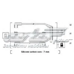Високовольтні дроти MSK929 Magneti Marelli