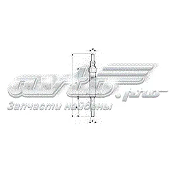 Свічка накалу UC14A Magneti Marelli