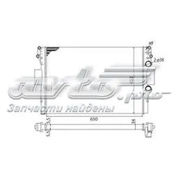 Радіатор BMQ170 Magneti Marelli