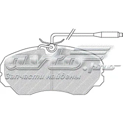 Передні тормозні колодки FDB510 Ferodo