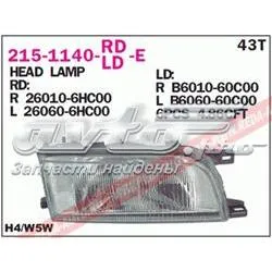 Основна фара - вставка на Nissan Sunny III N14
