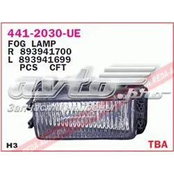 Фара протитуманна, ліва 4412030LUE Depo/Loro/Abakus
