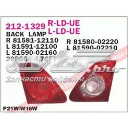 Ліхтар задній лівий, внутрішній 2121329LLDUE Depo/Loro/Abakus