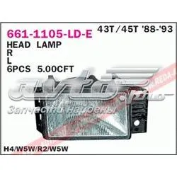 Фара права 6611105RLDE Depo/Loro/Abakus