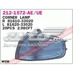 Габарит-покажчик повороту, лівий 2121572LAE Depo/Loro/Abakus