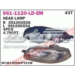 Фара ліва 6611120LLDEM Depo/Loro/Abakus
