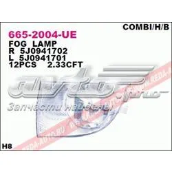 Фара протитуманна, права 6652004RUE Depo/Loro/Abakus