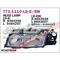 Фара права 7731110RLDEM Depo/Loro/Abakus