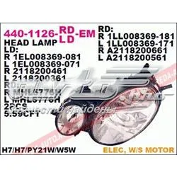 Фара ліва 4401126LLDEM Depo/Loro/Abakus