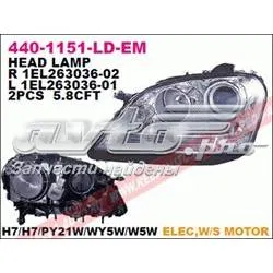 Фара ліва 4401151LLDEM Depo/Loro/Abakus