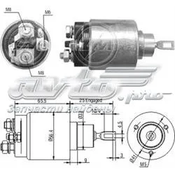 Втягуюче реле стартера 4473 ZM