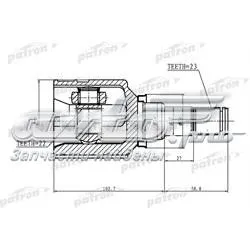 Граната внутрішня ліва PCV1439 Patron