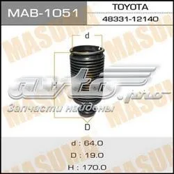 Буфер-відбійник амортизатора переднього MAB1051 Masuma