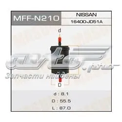 Паливний фільтр MFFN210 Masuma