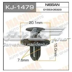 Кліпса захисту днища KJ1479 Masuma