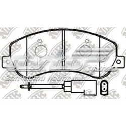 Передні тормозні колодки PN0444W Nibk
