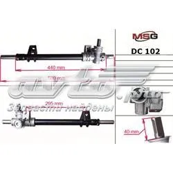 Рульова рейка DC102 MSG