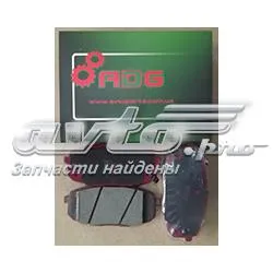 Передні тормозні колодки BPF004C ADG