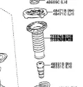 Пильник амортизатора переднього TOYOTA 4815732050