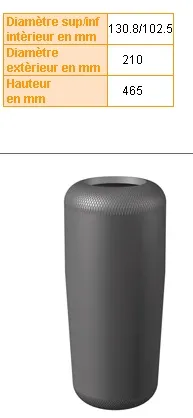 Пневмоподушка/Пневморессора моста 81436010065 MAN