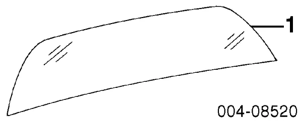 Заднє скло Dodge Neon SE